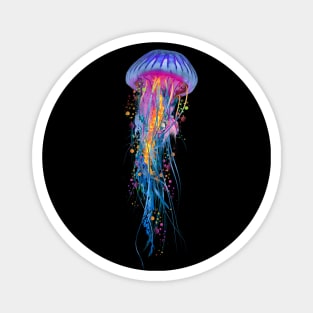 Jellyfish Double Blue Magnet